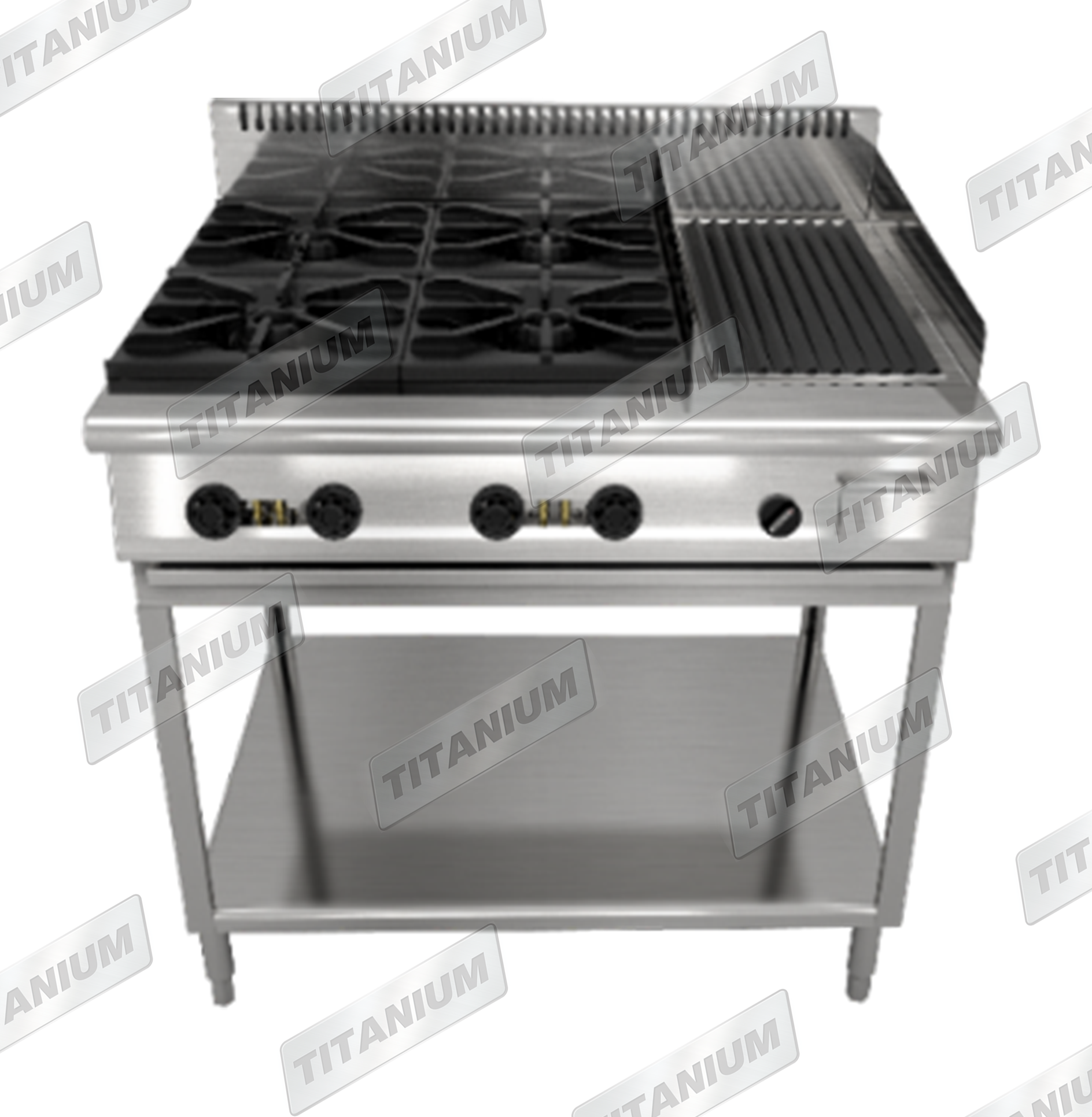 COMBI OPEN TOP RANGE & GRILLER